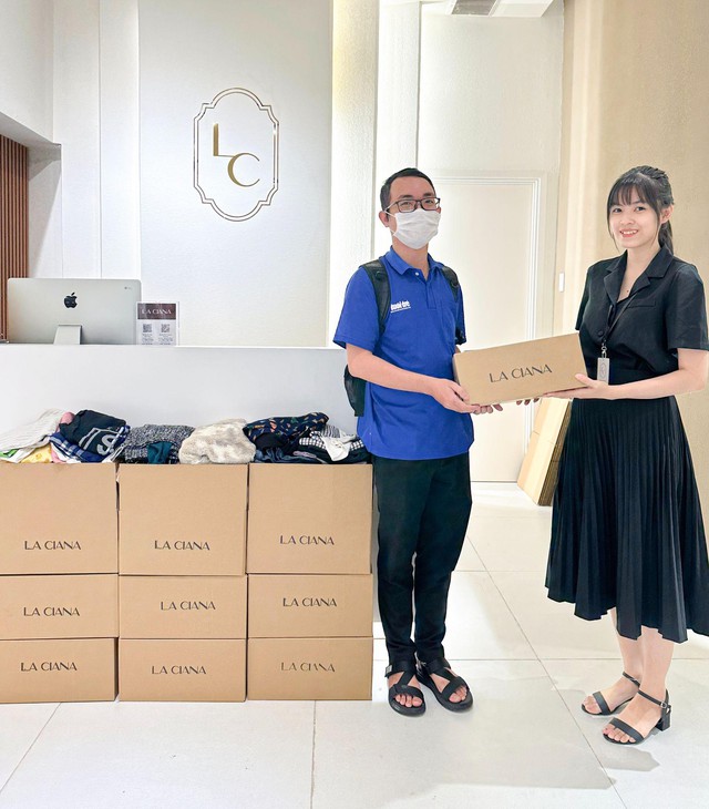 Chiến dịch thu cũ đổi mới quần &aacute;o của LA CIANA thu h&uacute;t h&agrave;ng ngh&igrave;n người mang Tết ấm đến với người ngh&egrave;o - Ảnh 2.
