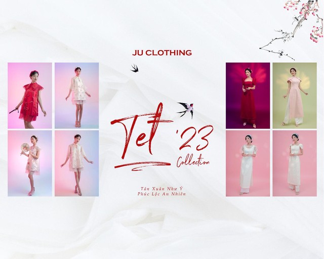 Sức hút không thể bỏ qua từ bộ sưu tập áo dài Tết của Ju Clothing - Ảnh 1.