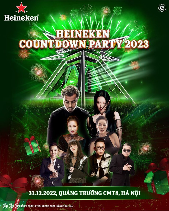 Đếm ngược tới thời khắc chuyển giao năm mới, giới trẻ chuẩn bị mở kết nối bất ngờ với Heineken Countdown Party 2023 - Ảnh 4.
