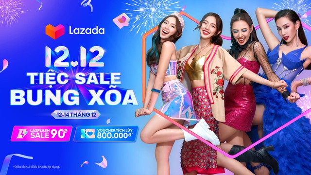 Lazada mở tiệc sale 12.12 bung xõa cuối năm, đặt lịch giờ vàng để săn hàng giảm 90%! - Ảnh 4.