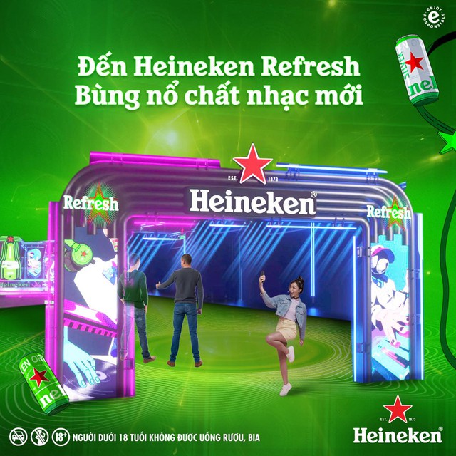 Đi “trẩy hội” Heineken Refresh, bạn đã nằm lòng 3 điểm “siêu bùng nổ” này chưa? - Ảnh 4.