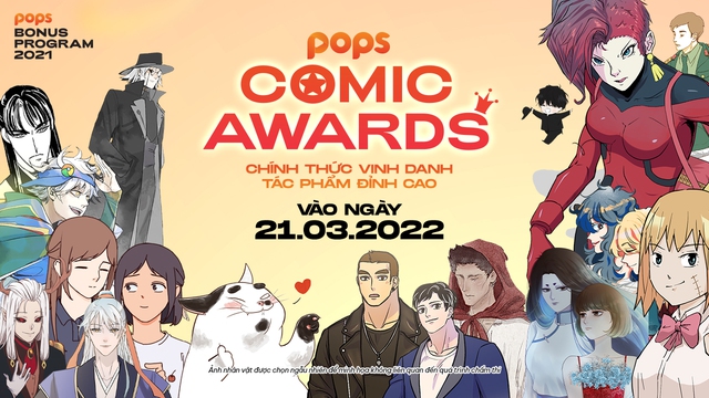 Sau 7 tháng tranh tài, POPS Comic Awards 2021 khép lại bằng chiến thắng đầy thuyết phục của các họa sĩ tài năng - Ảnh 1.