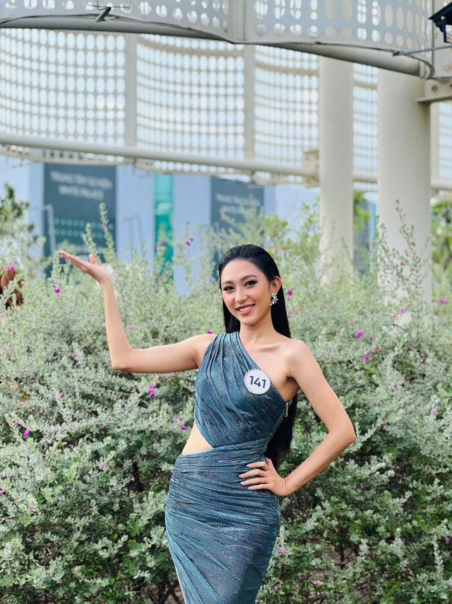 “U là trời” người đẹp làng công nghệ ghi dấu ấn tại Hoa hậu Hoàn vũ Việt Nam 2022 - Ảnh 3.