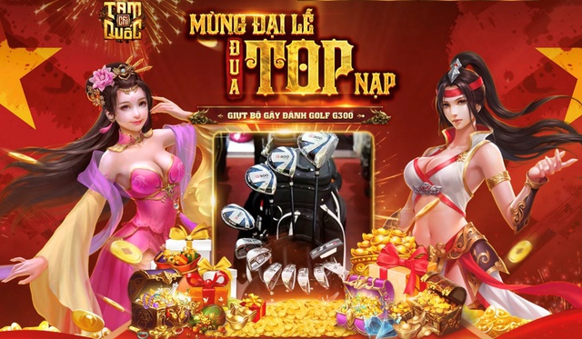 Bắt Trend cực hot, Tam Quốc Chí tặng game thủ bộ gậy Golf chất lừ để “đầu tư” - Ảnh 3.