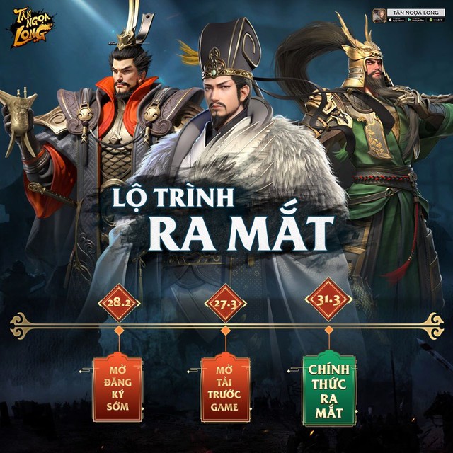 March 28 - Mobile real-time strategy game Tan Ngoa Long opens the game - Photo 2.
