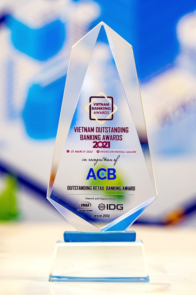 ACB giành Giải thưởng ngân hàng bán lẻ Việt Nam tiêu biểu 2021 - Ảnh 1.