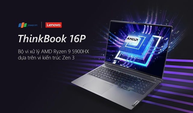 Lenovo ThinkBook 16P Gen2: ‘Công cụ sáng tạo hoàn hảo’ - Ảnh 2.