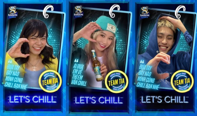 3 rapper Việt đình đám Blacka, Tia, Ricky Star cùng thông điệp “sống chill” gửi tới người trẻ - Ảnh 1.