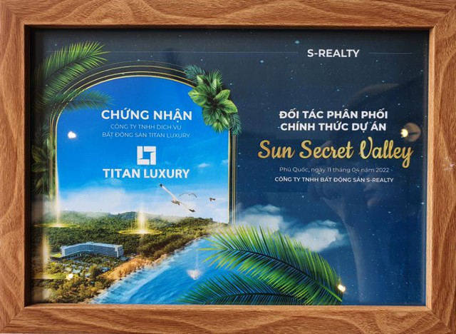 Titan Luxury đối tác phân phối chiến lược Sun Secret Valley Phú Quốc - Ảnh 1.