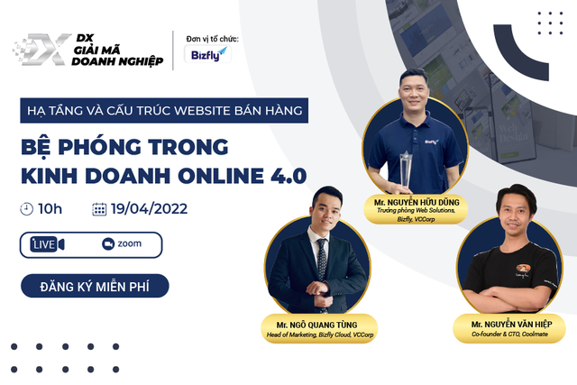 [Webinar] Hạ tầng và cấu trúc website bán hàng tăng tỷ lệ chuyển đổi khách hàng mà không phụ thuộc vào sàn TMĐT - Ảnh 2.