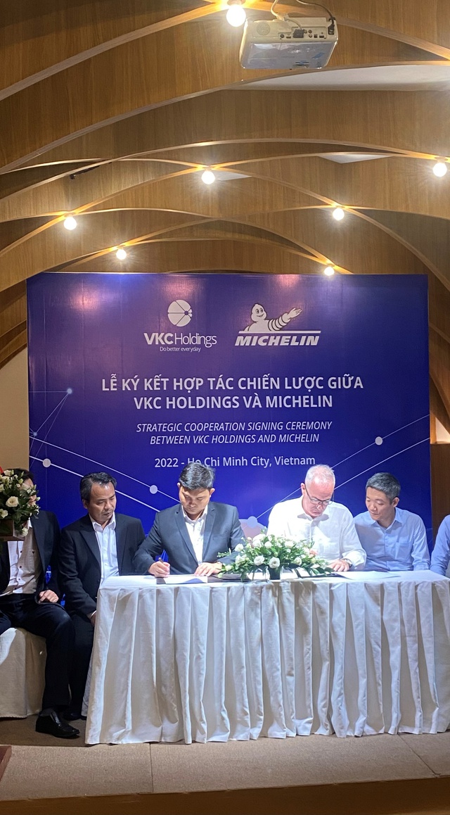 VKC Holdings trở thành nhà phân phối sản phẩm Michelin tại Việt Nam - Ảnh 1.