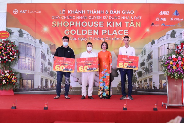 Shophouse Kim Tân Golden Place Lào Cai khánh thành và trao sổ - Ảnh 4.