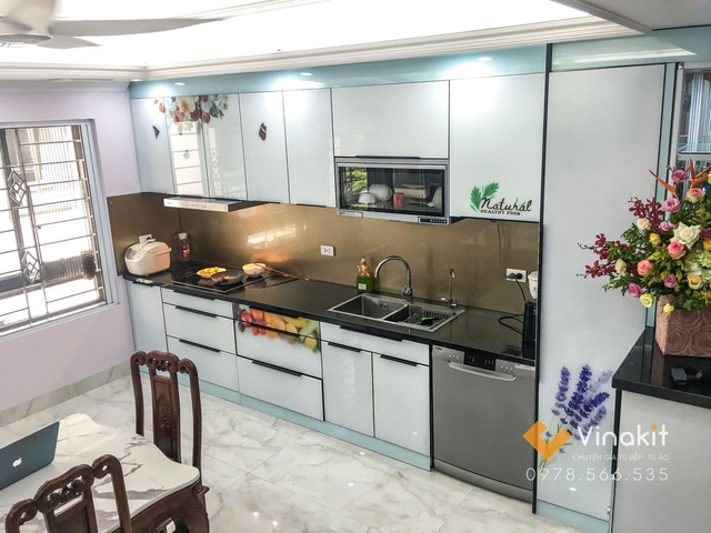 Tủ bếp nghệ thuật Vinakit - Kiến tạo không gian bếp phong cách - Ảnh 5.