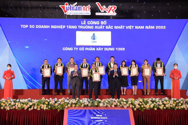 C69 lọt top 50 doanh nghiệp tăng trưởng xuất sắc nhất năm 2022 - Ảnh 1.