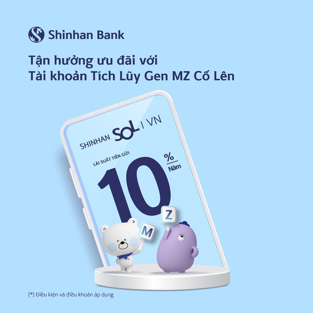 “Tài khoản tích lũy Gen MZ cố lên” – Tiết kiệm với lãi suất 10% - Ảnh 1.