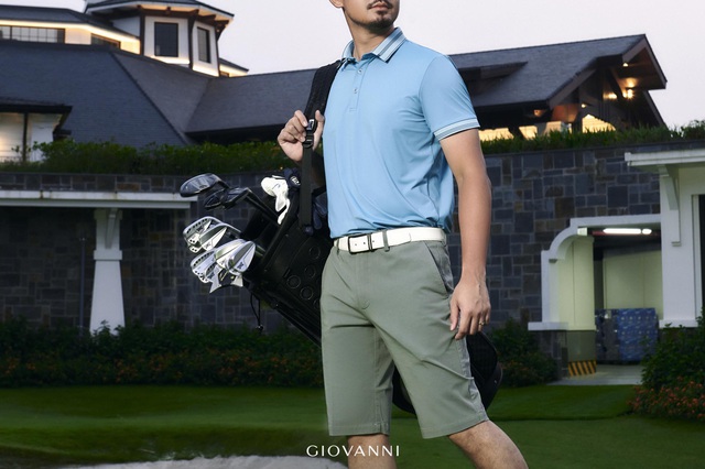 CEO GIOVANNI: Golf kết nối công việc, trang phục golf nâng tầm đẳng cấp - Ảnh 3.