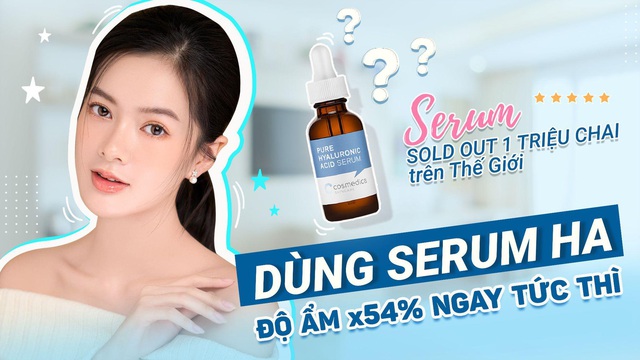 Khám phá serum TikToker Yên Đan khen nức nở: Vừa mới thoa, độ ẩm của da đã tăng ngay ở cấp độ x54% - Ảnh 1.