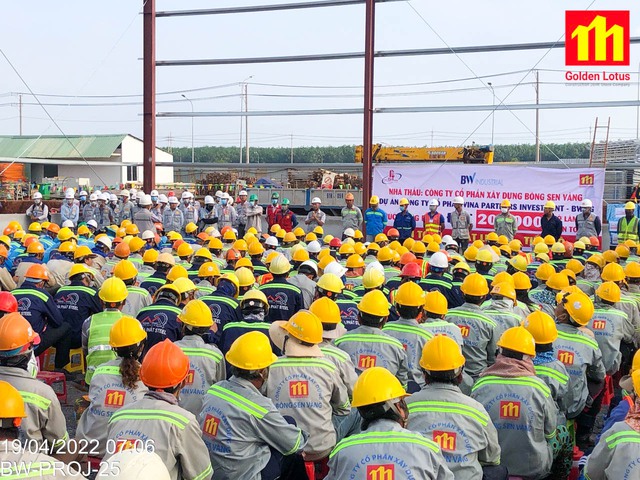 Golden Lotus Construction khởi công dự án Vina Partners Investment tại KCN Dầu Giây - Ảnh 2.