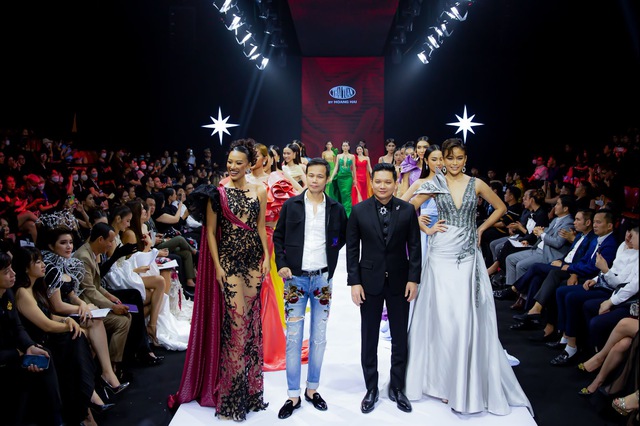 Lộng lẫy với “Giai Nhân” của Thái Tuấn trong đêm Vinawomen Fashion Show - Ảnh 10.
