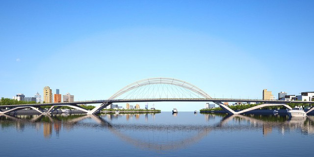 Cầu Bến Nghé khởi công, lộ diện khu vực hưởng lợi nhiều nhất - Ảnh 1.