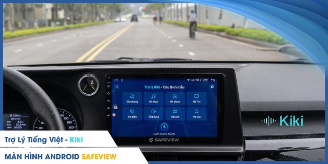 TMAS Việt Nam tích hợp trợ lý Kiki lên màn hình ô tô thông minh SAFEVIEW - Ảnh 1.