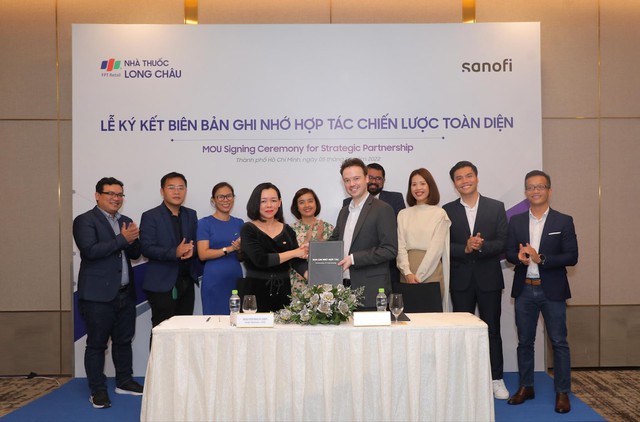 FPT Long Ch&acirc;u bắt tay c&ugrave;ng Sanofi CHC, ti&ecirc;n phong trong thị trường chăm s&oacute;c sức khoẻ hiện đại - Ảnh 1.