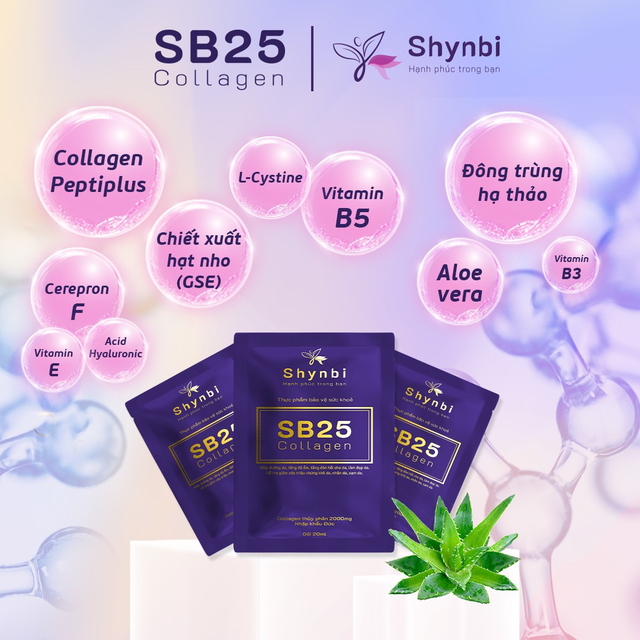 SB25 Collagen xoá tan nỗi lo Nám sạm da – SB25 Collagen - Ảnh 2.