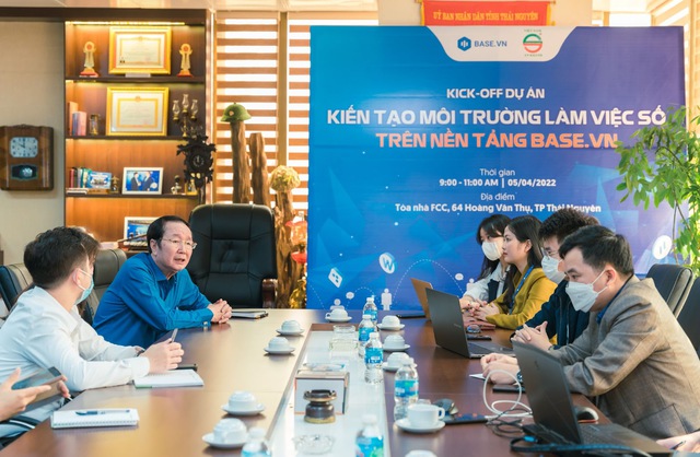 Tập đoàn An Khánh công bố khởi động Dự án Chuyển đổi số cùng Base.vn - Ảnh 1.