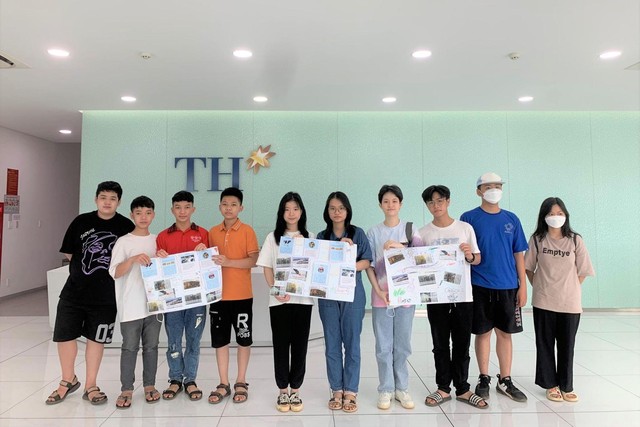 Trường TH School tại Tp. Vinh tổ chức trải nghiệm tại nông trại xanh - Ảnh 4.