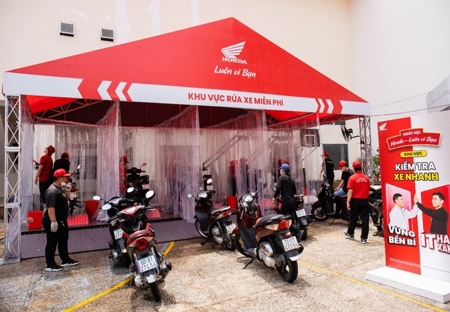 Honda Việt Nam chính thức triển khai chuỗi sự kiện tri ân khách hàng “Honda - Luôn vì Bạn 2022, Vững bền bỉ - Ít hao xăng” - Ảnh 5.