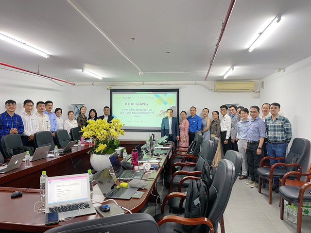 Saigon Ratings và Fitch Learning khai giảng khóa đào tạo nghiệp vụ quốc tế đầu tiên - Ảnh 1.