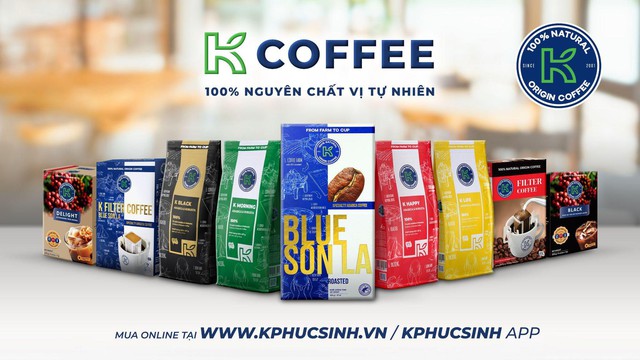 K COFFEE - Kiên định cùng cà phê nguyên chất - Ảnh 1.