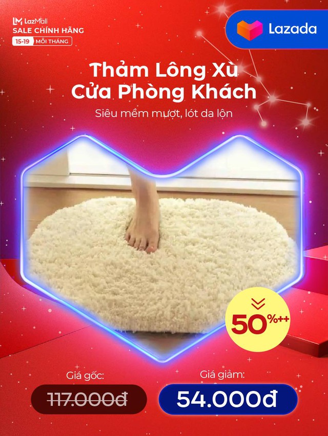 LazMall sale đổ bộ 15.5, Kim Ngưu mau bơi vào sắm item decor phòng ngủ cực chất, giá siêu mềm! - Ảnh 7.