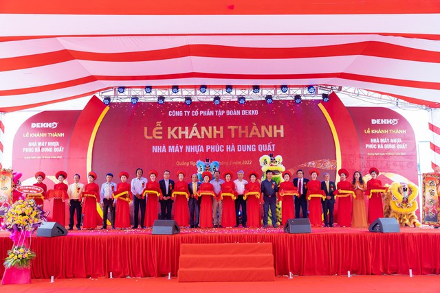 Dekko khánh thành nhà máy vật tư điện nước 87.000 m2 tại Quảng Ngãi - Ảnh 1.