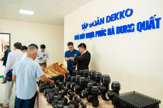 Dekko khánh thành nhà máy vật tư điện nước 87.000 m2 tại Quảng Ngãi - Ảnh 2.