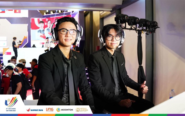 Chùm ảnh: Ngày thi đấu thứ nhất bộ môn Mobile Legends: Bang Bang tại SEA Games 31 - Ảnh 12.