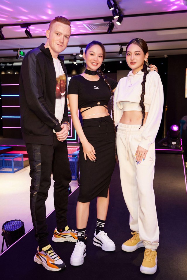 Minh Hang, Min, Ky Duyen, Minh Trieu, Trong Hieu at the Super event Fashion Show Flagship Store Puma Vincom Dong Khoi - Photo 4. Minh Hang, Min, Ky Duyen, Minh Trieu, Trong Hieu at the Super event Fashion Show Flagship Store Puma Vincom Dong Khoi - Photo 4.