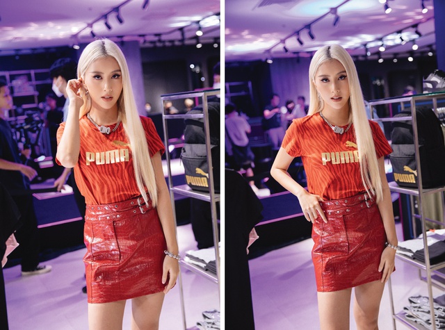 Minh Hang, Min, Ky Duyen, Minh Trieu, Trong Hieu at the Super event Fashion Show Flagship Store Puma Vincom Dong Khoi - Photo 10. Minh Hang, Min, Ky Duyen, Minh Trieu, Trong Hieu at the Super event Fashion Show Flagship Store Puma Vincom Dong Khoi - Photo 10.