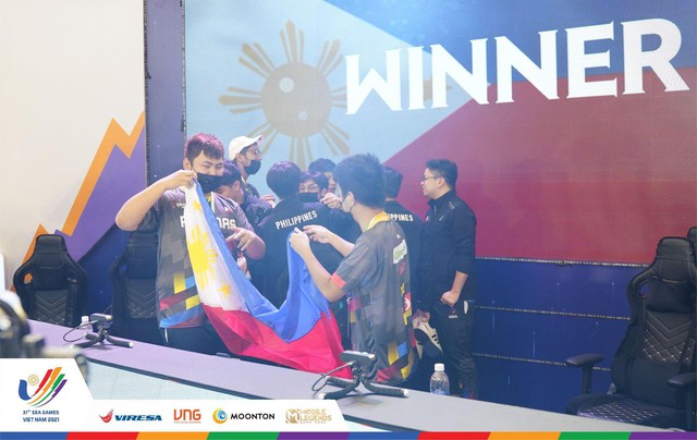Ngày thi đấu cuối bộ môn Mobile Legends: Bang Bang tại SEA Games 31: Đội tuyển Philippines giành huy chương vàng - Ảnh 6.