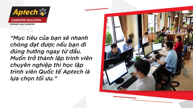 Học lập trình viên Aptech - bước ngoặt giúp tôi thành công - Ảnh 2.