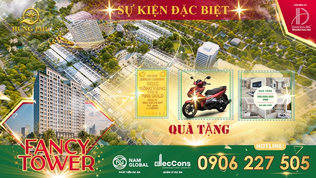 Sự kiện đặc biệt tại KĐT Hưng Phú – căn hộ cao cấp Fancy Tower - Ảnh 1.
