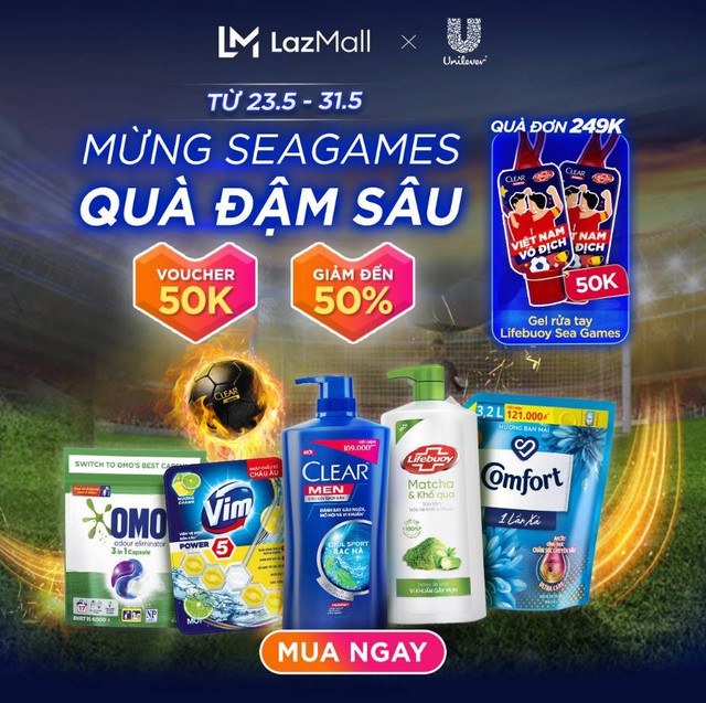 Đoàn Việt Nam thắng lớn 205 huy chương vàng SEA Games, Unilever “khao to 205 phần quà khủng - Ảnh 9.