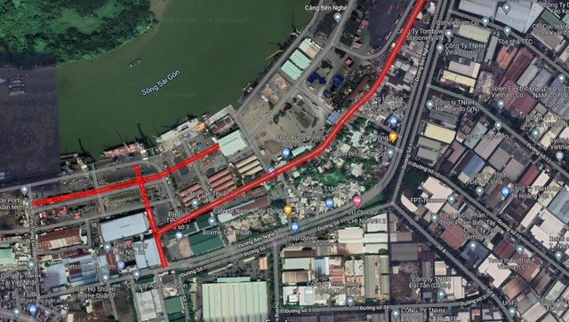 Quận 7 đồng loạt mở đường, khu vực ven sông Sài Gòn đón đà phát triển - Ảnh 1.