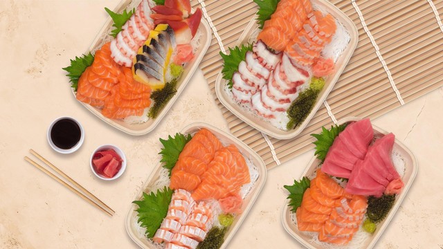 Món Nhật, sashimi ship đa vũ trụ vẫn bao ngon nhờ công nghệ đóng gói cao cấp - Ảnh 1.