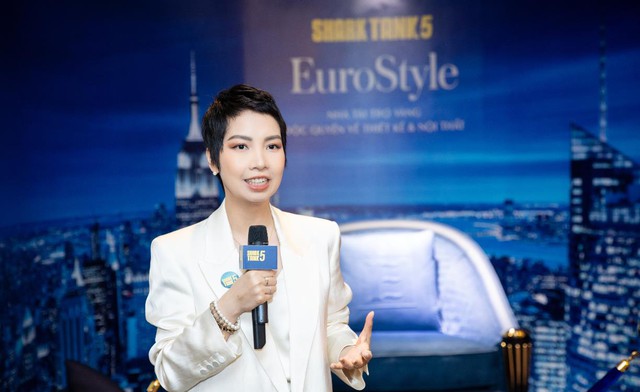Bà Mai Phạm – Giám đốc thương hiệu EuroStyle chia sẻ tại sự kiện