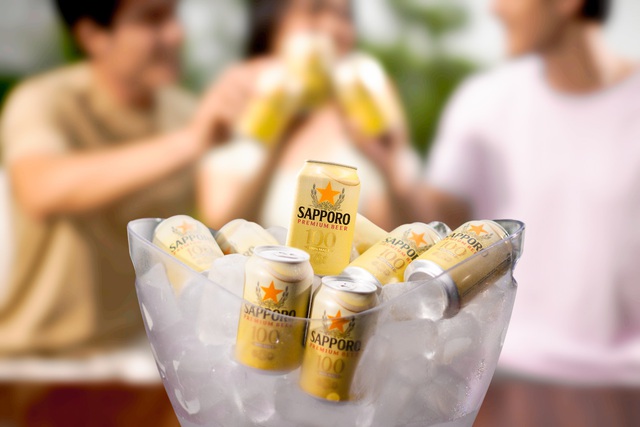 Nâng tầm cuộc vui với ngoại hình Sapporo Premium Beer 100 - Ảnh 3.