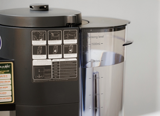 Review chân thực máy làm sữa hạt đa năng biết tự động rửa: Dùng rồi mới tiếc sao không tậu sớm hơn - Ảnh 2.