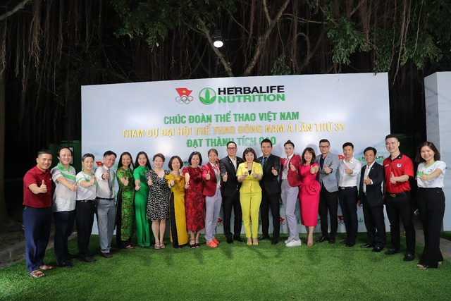 Herbalife Nutrition đồng hành cùng Ủy ban Olympic Việt Nam tổ chức Lễ xuất quân cho Đoàn thể thao Việt Nam tham dự SEA Games 31 - Ảnh 3.