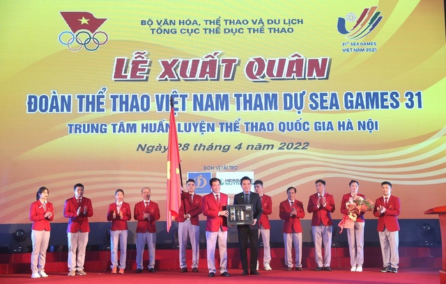 Herbalife Nutrition đồng hành cùng Đoàn Thể Thao Việt Nam tham dự SEA Games 31 - Ảnh 1.
