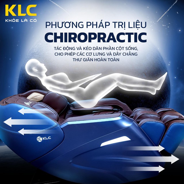 Tác dụng kỳ diệu của ghế massage toàn thân KLC đối với sức khỏe - Ảnh 2.